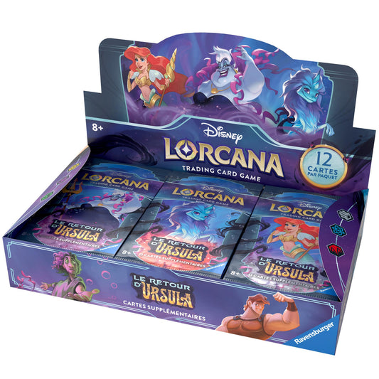 Display Lorcana chapitre 4 Le Retour d'Ursula