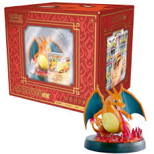 Coffret Pokémon Super-Premium Dracaufeu-ex avec figurine