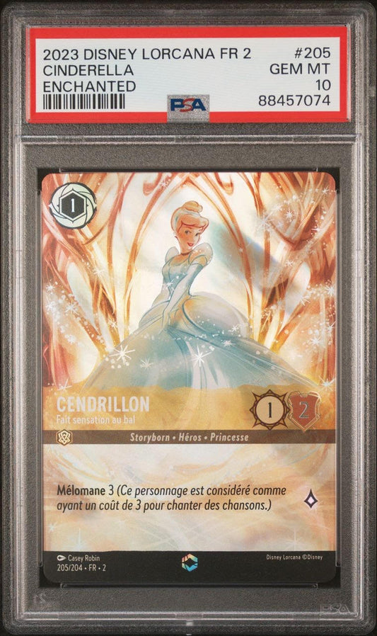 Carte lorcana Cendrillon fait sensation au bal